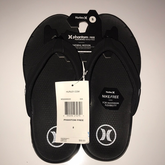hurley phantom free featuring nike free sandals